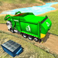 垃圾车司机卡车模拟(Garbage Truck Game 3D)_logo